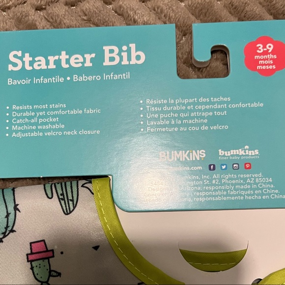 NWT. Bumpkins Start Bibs 2 pack - Picture 7 of 8